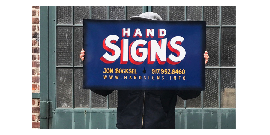 We are Sign Painters based in New York City. We paint signs and brand business ventures through the use of hand painted lettering. 